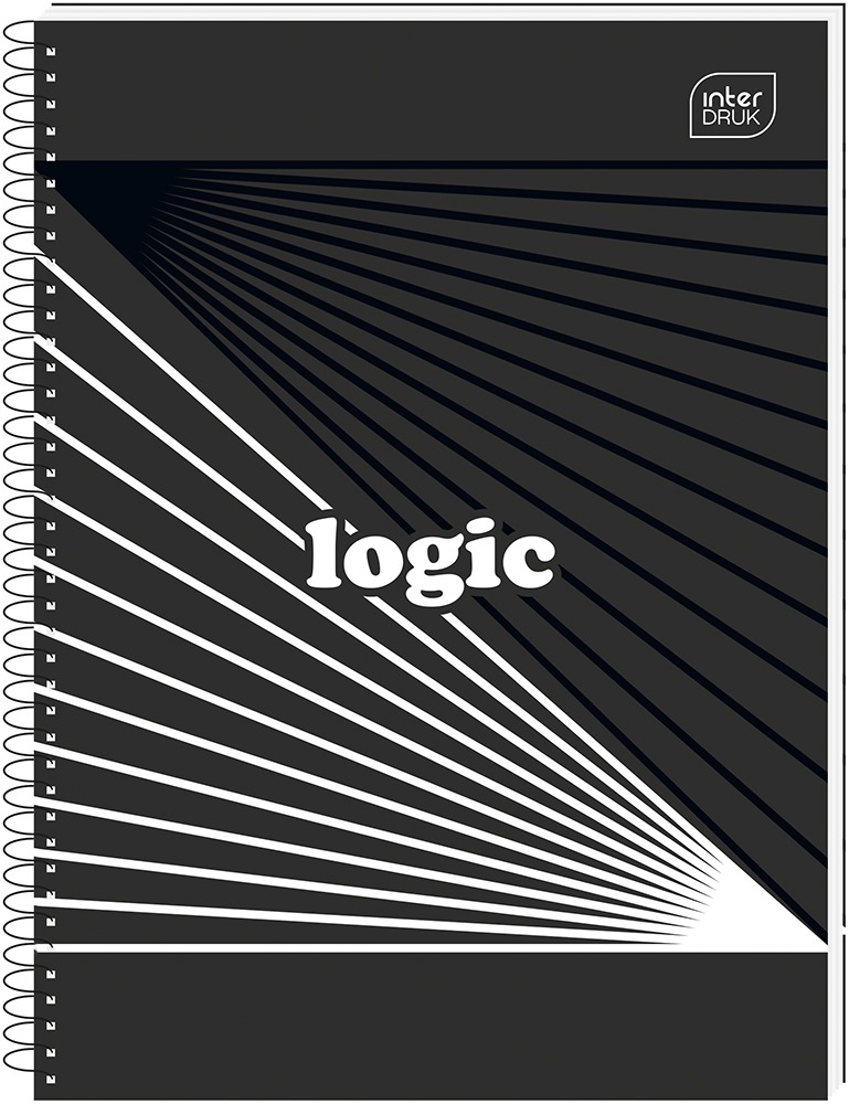 Kołozeszyt w linię A5, mix, 100 kartek, Interdruk